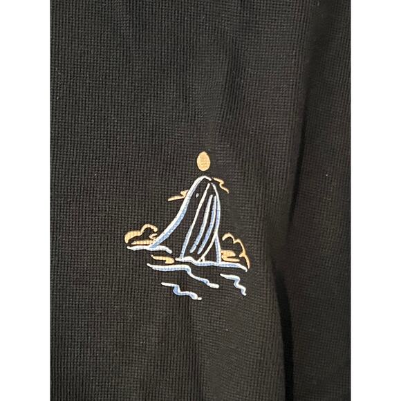 Keep Going Whale Breach Black T-Shirt Mens 3XL - Picture 3 of 4